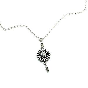 Brighton Arctica Snowflake Crystal Winter Holiday Christmas Necklace 18” NWT